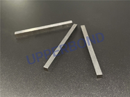 High Durability Silver Alloy Cigarette Production Machine Knife Blades 4*4*63mm For MK8 MK9 GD