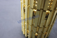 ISO MK8 Cigarette Machine Parts Stainless Cigarette Rods Transferring Drum Assembled In Cigarette Making Machine