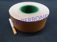 Cork Tipper Paper Yellow Color Uniting Filter With Cigarette Rods