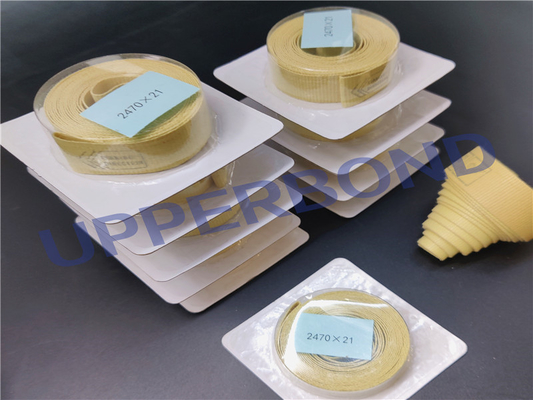 Buy 14.5 * 2475 Coated Garniture Tape For Filter Tobacco Machinery Spare Parts online manufacture