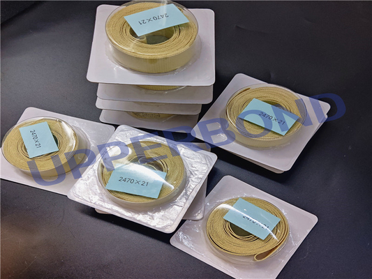 Buy Large Extension Enhanced Format Belt For Tobacco Conveying Garniture Tape online manufacture