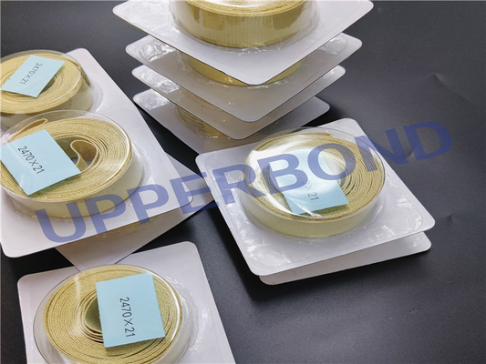 Good Abradability Thickened Kevlar Fiber Endless Belt Garniture Tape