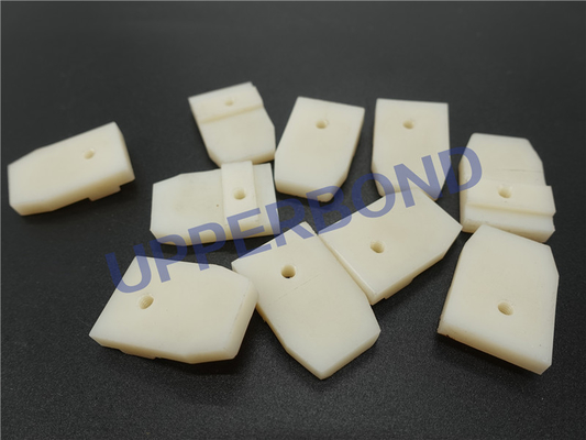 YB43A.1.5.5-37 Plastic White Right Angle Folder Spare Parts For HLP Packer