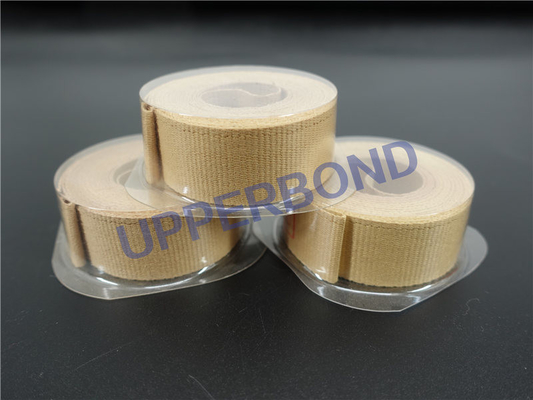 High Temperature Resistance Garniture Tape For Cigarette / Filter Maker Long Lasting