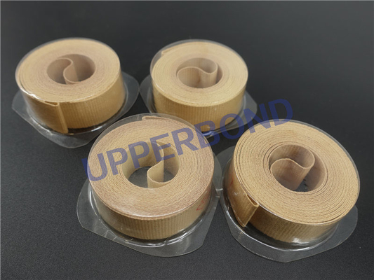 Buy 22*2489mm Yellow Customized Garniture Tape For Cigarette Filter Maker online manufacture