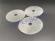 MK8/MK9  Silver Color OEM/ODM Circular Blade For Hardness Tobacco Machinery Spare Parts
