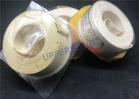 Yellow Fiber Garniture Tape With Large Extension 1.5-3.0mm Thickness