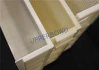 Wear Proof Yellow Cig Loading Tray Safely For Cigarette Packing Machine