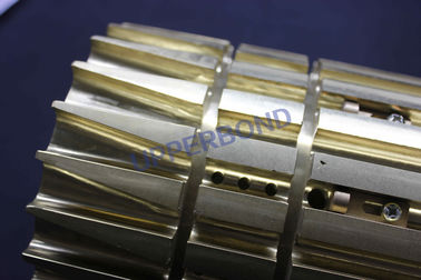 CE Tobacco Machinery Spare Parts , Hard And Tough Cut Cigarette Rods Receiving Drum Transferring Rods To Filter Machine