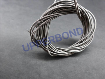 0.8*2.74*3053 Dark Silver Spring Band For Cigarette Making Machine Beneath Steel Suction Tape