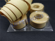 Cigarette Maker Parts Yellow Garniture Tape Customized 2000 - 10000 Cigs / Min