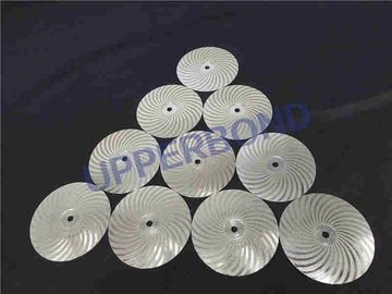 Frosted Blackened Cigarette Maker 80mm Alloy Grinding Wheel