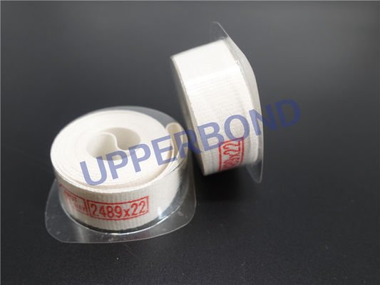 Tobacco Spare Parts White Conveyor Kevlar Fiber Tape