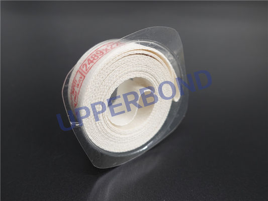 100% Aramid Cigarette Machine Garniture Tape With Logo Mark