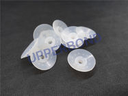 Tobacco Industry White Suction Cap Bowl With Good Ageing Resistance