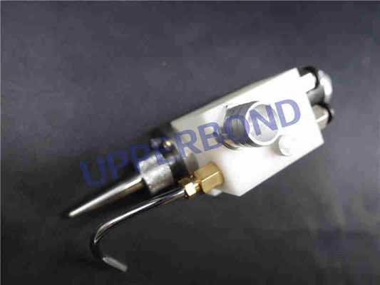 High Temperature Tolerance Gluing Nozzle For Paper Adherence Assembled In Cigarette Maker