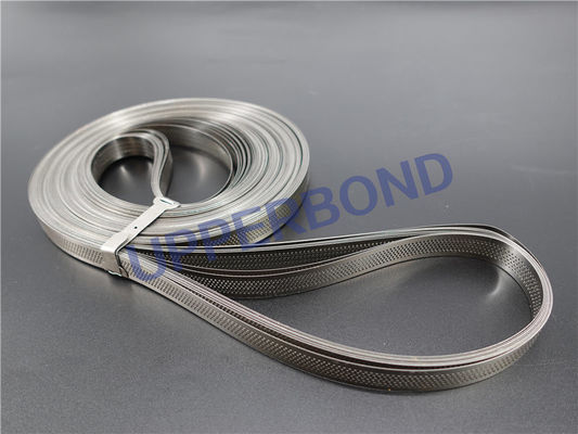 High Performance Tobacco Machinery Spare Parts Steel Suction Tape 0.2 * 12.6 * 3900 Mm