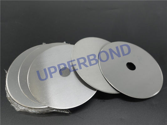 Cigarette Machinery Wearing Parts Circular Steel Cutting Blade For Filter Rod Cutting