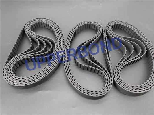 Cigarette Machinery black rubber Timing Belt Teeth Belt