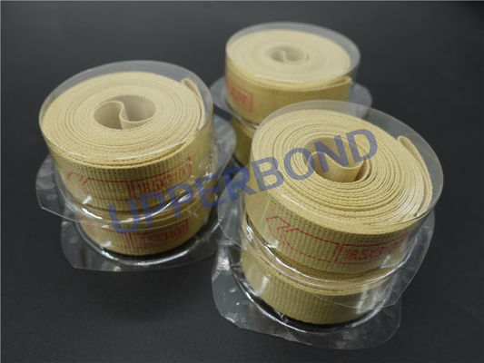 100% Kevlar Garniture Tape High Intensity Conveyor Belt For Cigarette Making Machine