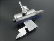 Tobacco Machine Parts Gluing Nozzle For Paper Adherence Cigarette Packers