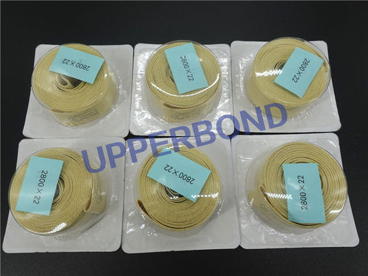 Format Garniture Tapes Aramid Fiber High Strength for Cigarettes Maker