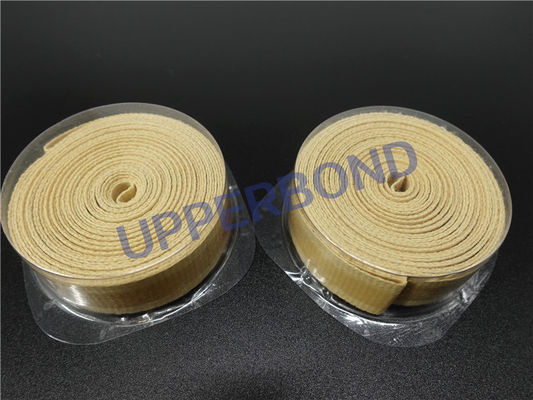 Buy MK8 Cigarette Machine Parts Customized Aramid Yellow Format Garniture Tape online manufacture