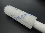 Industrial Nylon Roller Cleaning White Brush For MK9 Cigarette Machine
