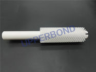Industrial Nylon Roller Cleaning White Brush For MK9 Cigarette Machine