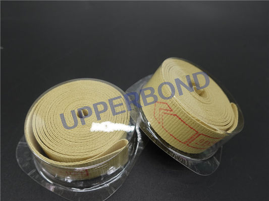 Yellow Aramid Endless Garniture Tape For Tobacco Machinery