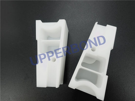 White Plastic Container Spare Parts For Cigarette Packer Machine