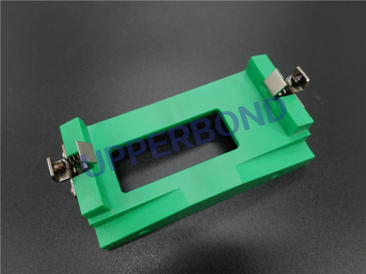 Green Color Mold Box Plastic Container Machine Parts For Cigarette Packer