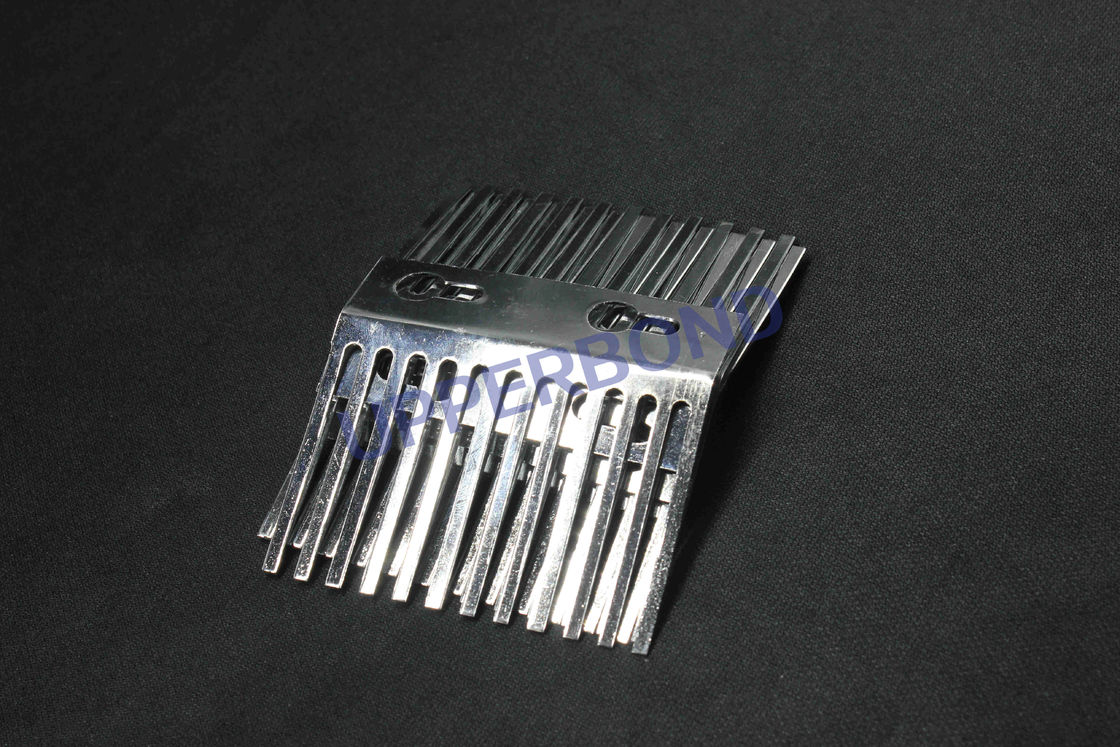 Steel Tobacco Machinery Spare Parts Perforaled Strainer For Carding Materials , Similar To Our Comb