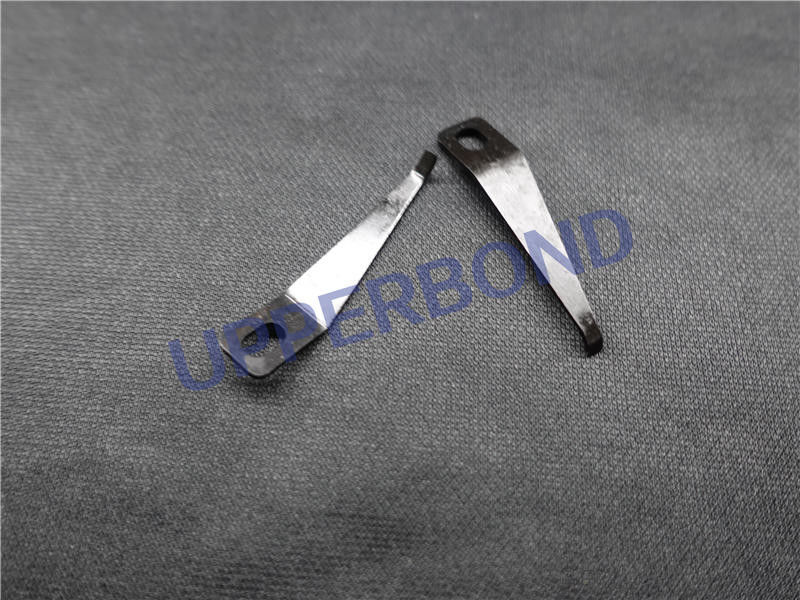 Stainless Steel Tobacco Machinery Spare Parts Small Type Spare Part Black Clamping Jaw