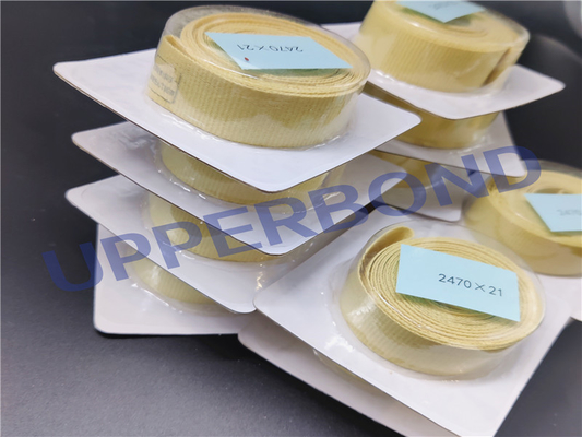 Focke Cigartte Maker Enhanced Format Tape For Tobacco Conveying