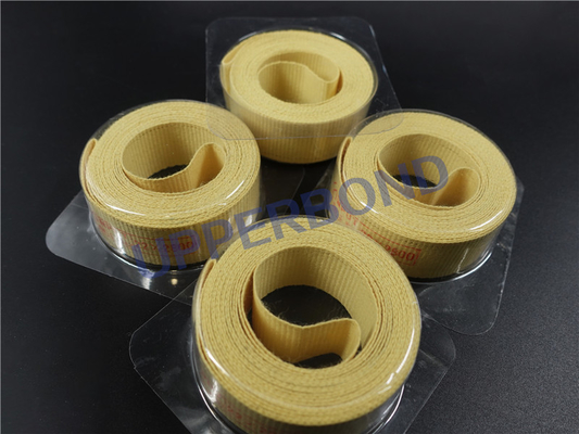 Aramid Fiber Garniture Tape High Temperature Resistance 22*2800mm Conveying Tape
