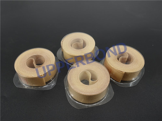 Anti Static Garniture Tape Customized Transmission Yellow Belt