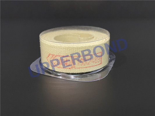 White Temp Resistance High Strength 0.50-0.62mm Garniture Tape For Cigarette Filter Maker