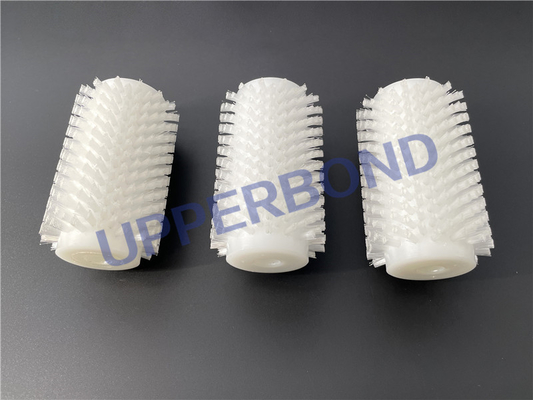 Tobacco Machinery Spare Parts Nylon Brush Roller 8.5cm Length Nylone And Plastic