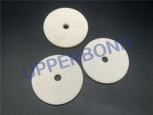 White Round Sharpening Grinding Wheel For MK8 MK9 Tobacco Machinery