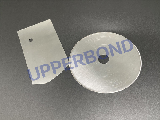 Durable Cutting Cigarette Alloy Steel Knife With Grey Color And Of 0.3mm