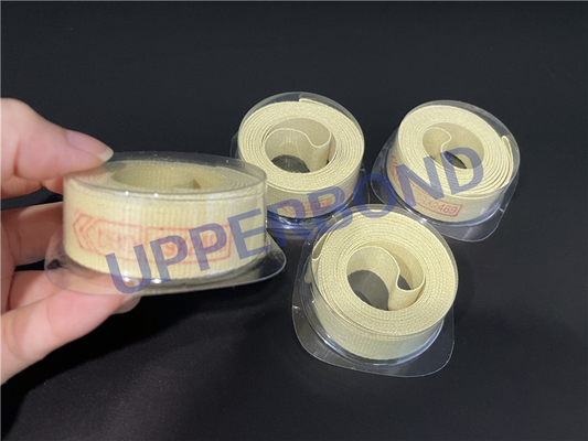 0.50 - 0.62 mm Heat Resistant Kevlar Conveying Tobacco Garniture Tape for Kdf2/mk9/protos 80