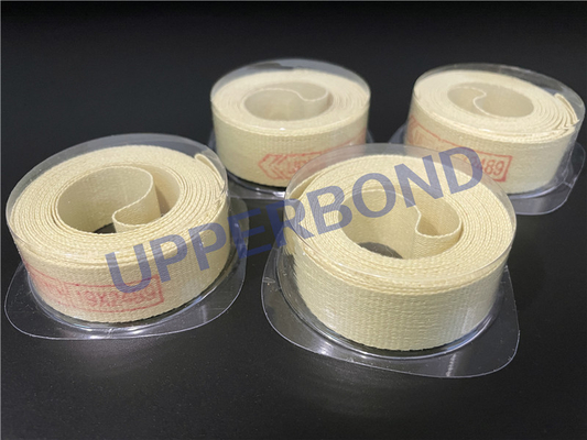 High Strength Cigarette Making Machine Full Coated Garniture Tape Yellow Tape 0.5mm