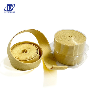 Yellow Full Coated Aramid Fiber Garniture Tape For ITEM8000/mk9/protos 70 Machines