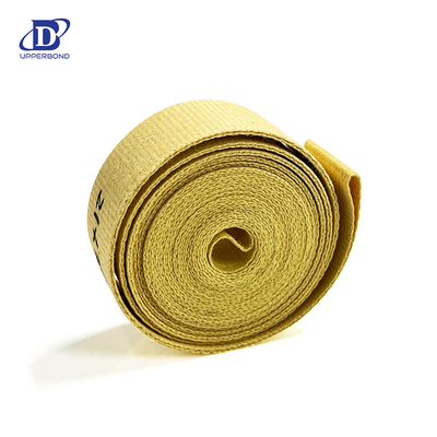 Yellow Full-coated Aramid Fiber Garniture Tape for Machine Applicable Cigarette Maker