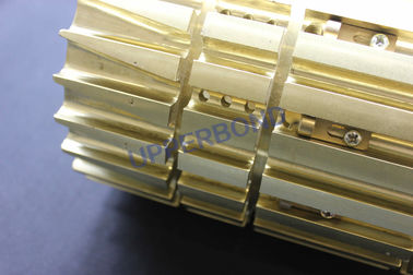 Copper Yellow Receiving Drum For Cigarette Making Machines To Transfer Cigarettes To Filter Machine