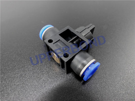Custom Cigarette Maker Machinery Shut Off Switch Quick Fitting HVFF8