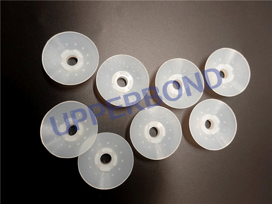 White color Soft Round Rubber Suction Bowl Spare Parts For HLP2 Packer